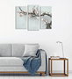 Wallity UC113 Lienzo Decorativo de 3 Piezas Multicolor